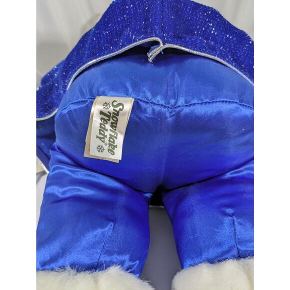 Dan Dee‎ Snowflake Christmas Holiday Teddy Bear Stuffed Plush 20" 2006 with Tag - Picture 7 of 8